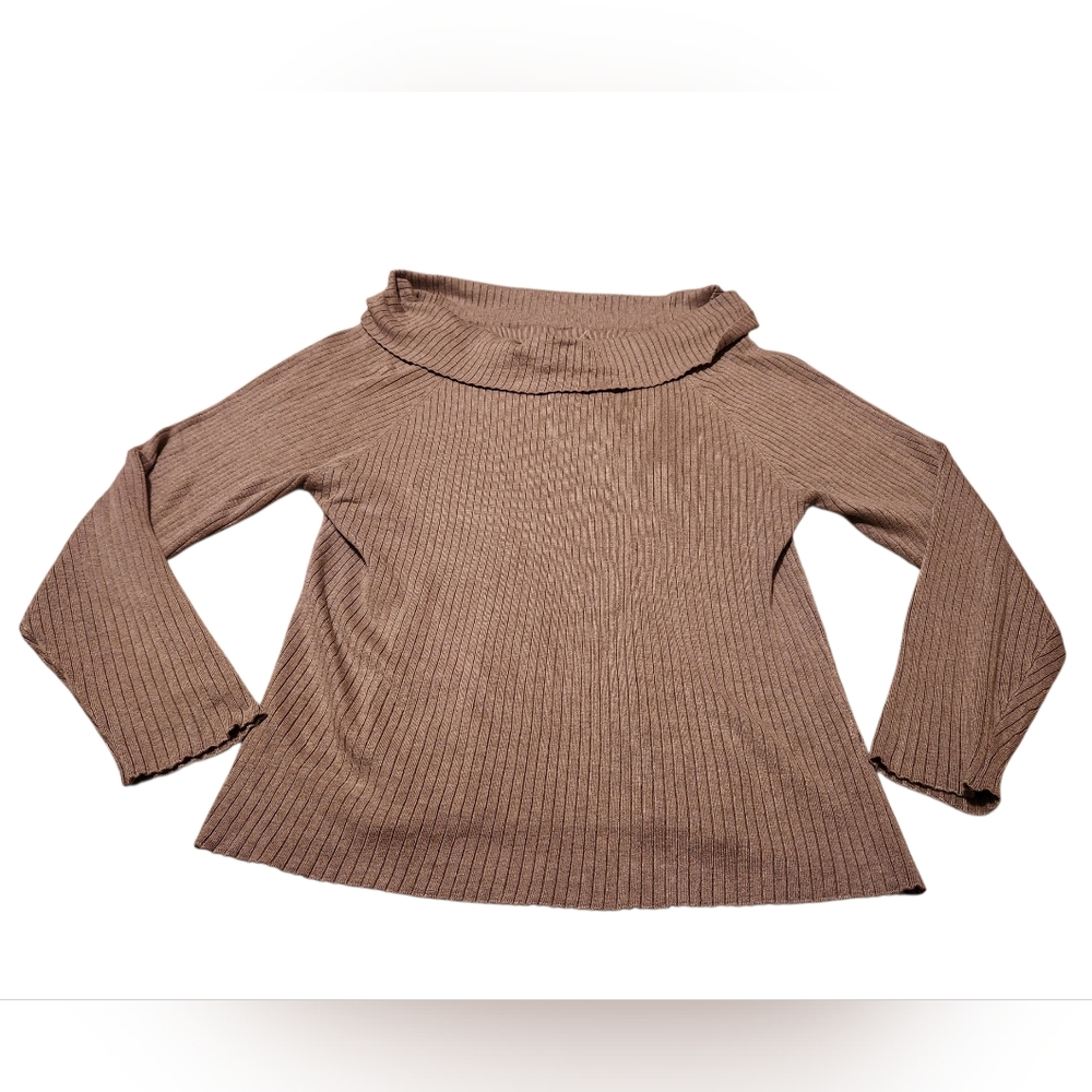 Women’s XL Evolution By Cyrus Asha Off The Shoulder Knit Sweater